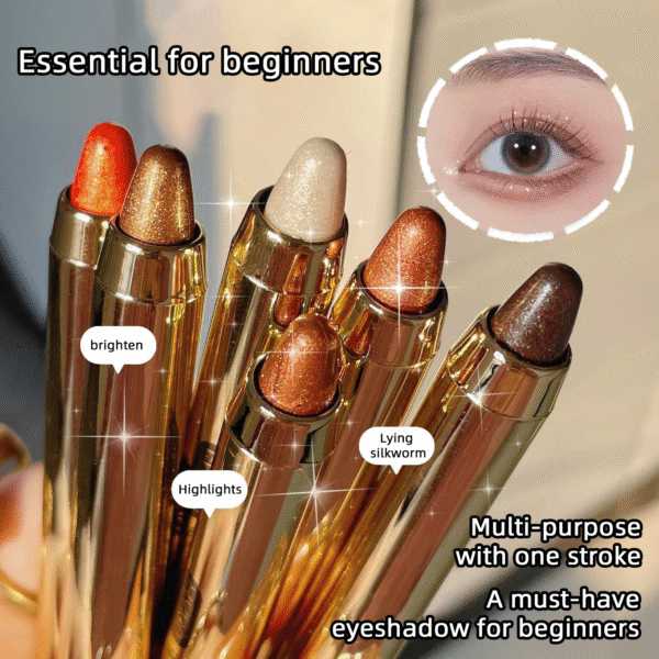 Glitter Glow Eyeshadow Stick – Waterproof & Long-Lasting